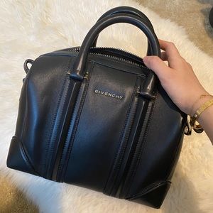 Givenchy Black Lucrezia Bag Gold Hardware